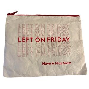 Left On Friday Wet Swimsuit Bag NWT